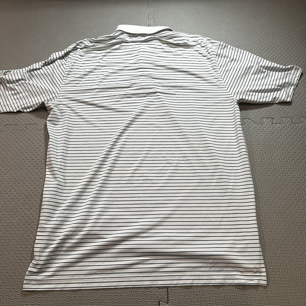 Peter Millar Golf Summer Comfort Stripe Performance Polo Shirt Mens XL Crown - Picture 5 of 7
